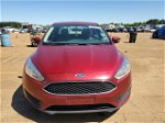 2016 Ford Focus Se Red vin: 1FADP3F2XGL360804