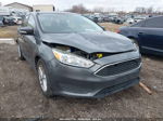 2017 Ford Focus Se Gray vin: 1FADP3F2XHL244018