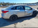 2017 Ford Focus Se Silver vin: 1FADP3F2XHL301270