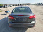 2018 Ford Focus Se Gray vin: 1FADP3F2XJL268129