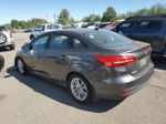 2016 Ford Focus Se Gray vin: 1FADP3FE0GL263279