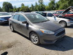 2016 Ford Focus Se Gray vin: 1FADP3FE0GL263279