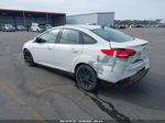 2016 Ford Focus Se White vin: 1FADP3FE0GL403296