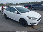 2016 Ford Focus Se White vin: 1FADP3FE0GL403296