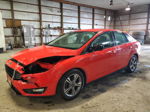 2017 Ford Focus Se Red vin: 1FADP3FE1HL275975