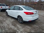 2018 Ford Focus Se White vin: 1FADP3FE1JL221632