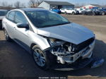 2018 Ford Focus Se Silver vin: 1FADP3FE1JL243601