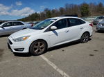 2017 Ford Focus Se White vin: 1FADP3FE2HL250762