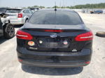 2017 Ford Focus Se Black vin: 1FADP3FE2HL290307