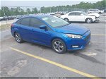 2018 Ford Focus Se Синий vin: 1FADP3FE2JL269365