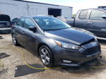 2018 Ford Focus Se Gray vin: 1FADP3FE5JL260000