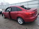 2015 Ford Focus Se Красный vin: 1FADP3FE7FL281003