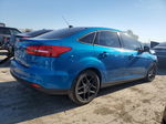 2016 Ford Focus Se Blue vin: 1FADP3FE7GL371821