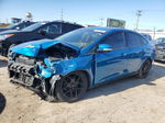 2016 Ford Focus Se Blue vin: 1FADP3FE7GL371821