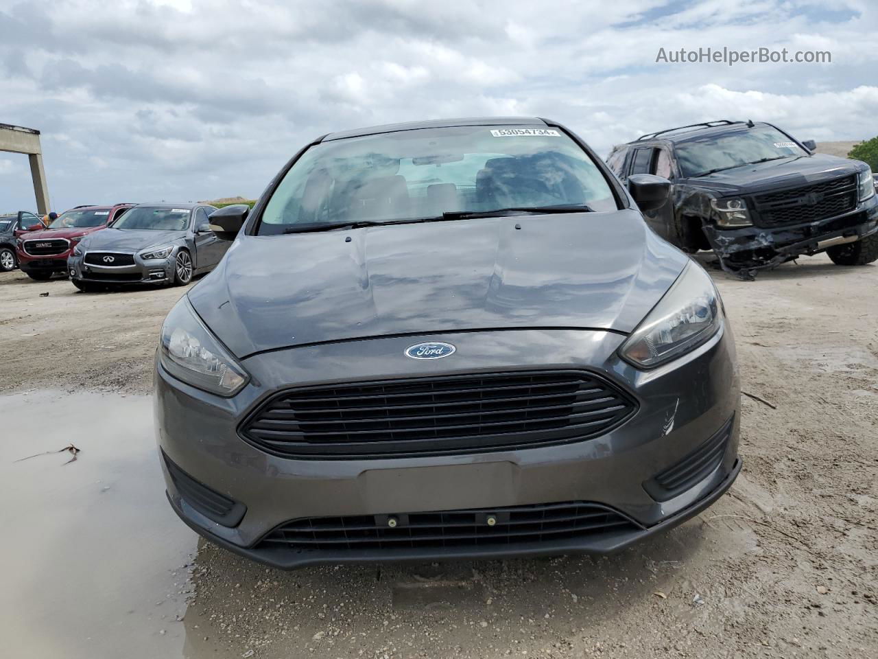 2018 Ford Focus Se Угольный vin: 1FADP3FE7JL209274