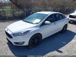 2016 Ford Focus Se White vin: 1FADP3FE8GL257603