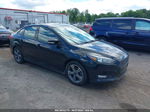 2016 Ford Focus Se Black vin: 1FADP3FE8GL298443