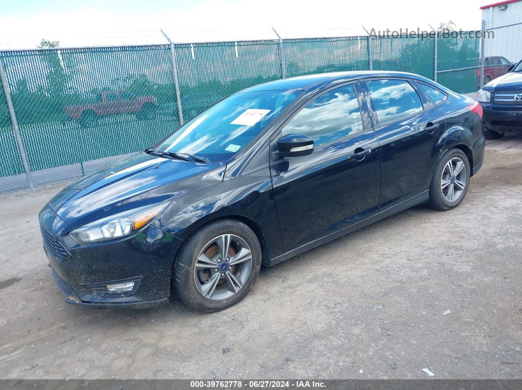 2016 Ford Focus Se Black vin: 1FADP3FE8GL298443