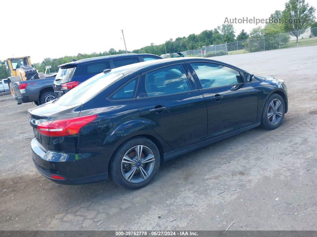 2016 Ford Focus Se Black vin: 1FADP3FE8GL298443