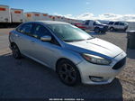 2017 Ford Focus Se Silver vin: 1FADP3FE8HL256629