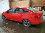 2017 Ford Focus Se Red vin: 1FADP3FE8HL289596