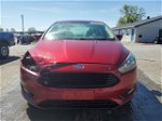 2017 Ford Focus Se Red vin: 1FADP3FE8HL332415