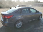 2018 Ford Focus Se Gray vin: 1FADP3FE8JL222597