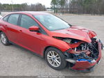 2018 Ford Focus Se Red vin: 1FADP3FE8JL238279