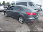 2018 Ford Focus Se Gray vin: 1FADP3FE9JL322501