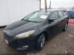 2017 Ford Focus Se Black vin: 1FADP3FEXHL289700