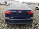 2017 Ford Focus Sel Синий vin: 1FADP3H20HL336168