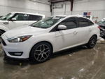 2017 Ford Focus Sel White vin: 1FADP3H21HL228593