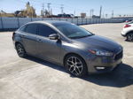 2017 Ford Focus Sel Gray vin: 1FADP3H21HL245992