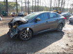 2018 Ford Focus Sel Gray vin: 1FADP3H21JL215168