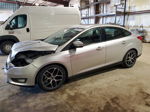 2018 Ford Focus Sel Серебряный vin: 1FADP3H21JL309664