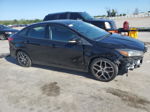 2017 Ford Focus Sel Black vin: 1FADP3H22HL248271