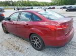 2017 Ford Focus Sel Red vin: 1FADP3H22HL297843