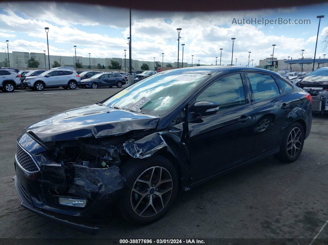 2018 Ford Focus Sel Black vin: 1FADP3H22JL270664