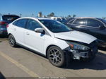 2017 Ford Focus Sel White vin: 1FADP3H23HL245816