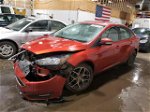 2018 Ford Focus Sel Red vin: 1FADP3H23JL326532