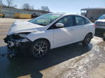 2017 Ford Focus Sel Белый vin: 1FADP3H26HL293956