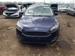 2017 Ford Focus Sel Синий vin: 1FADP3H26HL298459