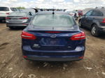 2017 Ford Focus Sel Синий vin: 1FADP3H26HL298459