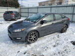 2018 Ford Focus Sel Gray vin: 1FADP3H27JL254783