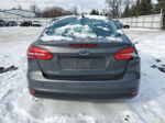 2018 Ford Focus Sel Gray vin: 1FADP3H27JL254783