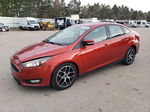 2018 Ford Focus Sel Red vin: 1FADP3H27JL294569