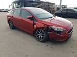 2018 Ford Focus Sel Red vin: 1FADP3H27JL294569