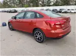 2018 Ford Focus Sel Red vin: 1FADP3H27JL294569
