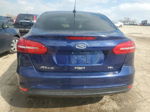 2017 Ford Focus Sel Blue vin: 1FADP3H28HL339111