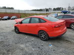 2017 Ford Focus Sel Red vin: 1FADP3H29HL249692